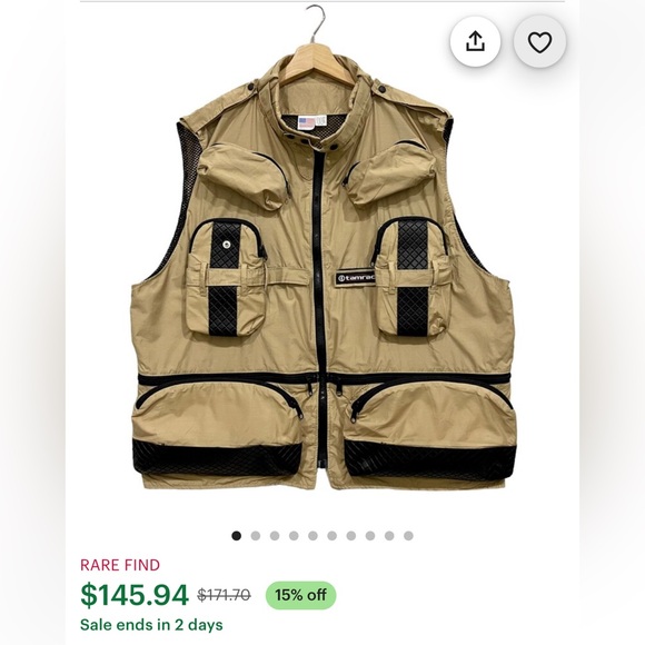 RARE!Made In Usa × Tracey Vest × Vintage
Vintage!! Tamrac Cargo Bondage Tactical - Picture 15 of 16